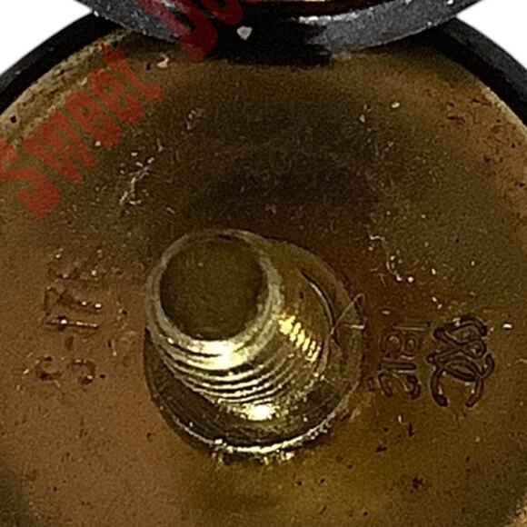 2-PK Waterbury Button Company- USMC Screw Post Buttons for Service Caps, 5/8"D - Picture 4 of 4